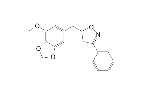 isoxazole, 4,5-dihydro-5-[(7-methoxy-1,3-benzodioxol-5-yl)methyl]-3-phenyl-