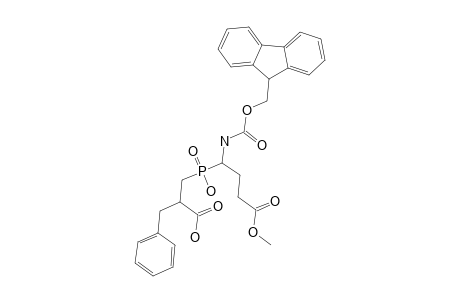 4-[(2-CARBOXY-3-PHENYLPROPYL)-HYDROXYPHOSPHINOYL]-4-(9-H-FLUOREN-9-YLMETHOXYCARBONYLAMINO)-BUTYRIC-ACID-METHYLESTER
