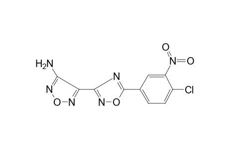 1,2,5-Oxadiazol-3-amine, 4-[5-(4-chloro-3-nitrophenyl)-1,2,4-oxadiazol-3-yl]-