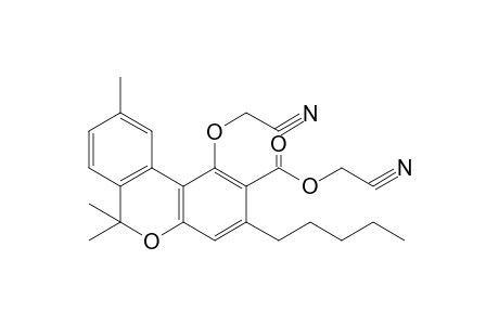 Cannabinolic acid cyanomethylester cyanomethylether
