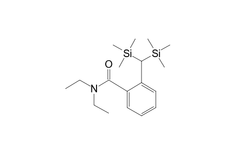 N,N-diethyl-2-[bis(trimethylsilyl)methyl]benzamide