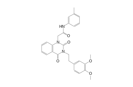 2-(3-[2-(3,4-dimethoxyphenyl)ethyl]-2,4-dioxo-3,4-dihydro-1(2H)-quinazolinyl)-N-(3-methylphenyl)acetamide