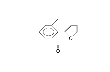 2-(2-Furyl)-3,5-dimethyl-benzaldehyde