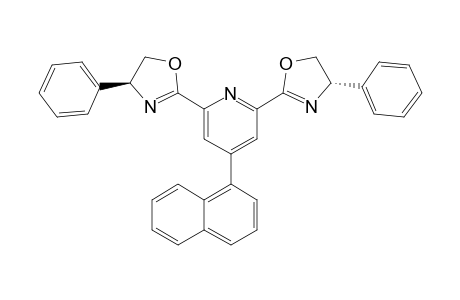 2,6-Bis[(4S)-4-phenyl-4,5-dihydrooxazol-2-yl]-4-(1-naphthyl)pyridine