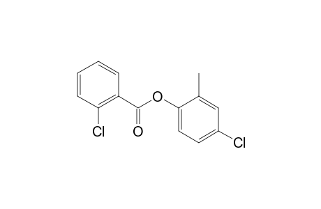 2-Chlorobenzoic acid, 4-chloro-2-methylphenyl ester