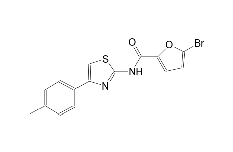 5-bromo-N-[4-(4-methylphenyl)-1,3-thiazol-2-yl]-2-furamide