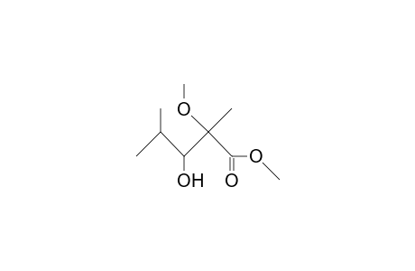 (2RS, 3RS)-2,4-Dimethyl-2-methoxy-3-hydroxy-pentanoic acid, methyl ester