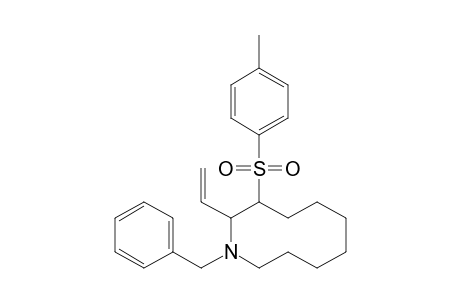 N-Benzyl-3-(p-toluenesulfonyl)-2-vinylazacyclodecane