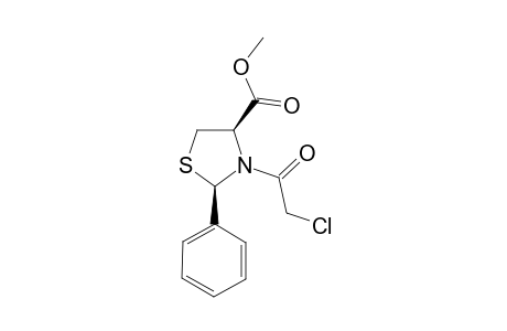 Methyl (2R,4R)-N-Chloroacetyl-2-phenylthiazolidine-4-carboxylate