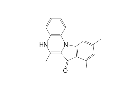 6,8,10-trimethyl-5H-indolo[1,2-a]quinoxalin-7-one