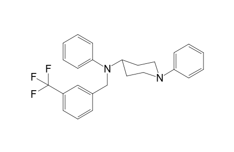 N,1-Diphenyl-N-([3-(trifluoromethyl)phenyl]methyl)piperidin-4-amine
