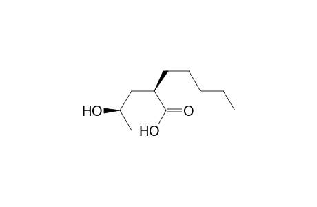 Heptanoic acid, 2-(1-hydroxyethyl)-3-methyl-, [2R-[2R*(R*),3S*]]-