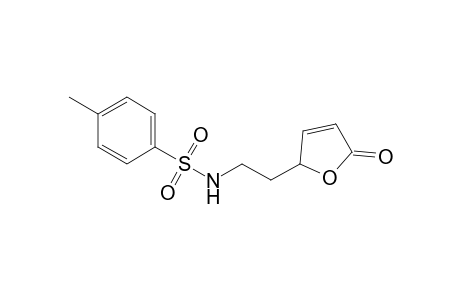 4-Methyl-N-[2-(5-oxo-2,5-dihydrofuran-2-yl)ethyl]benzenesulfonamide