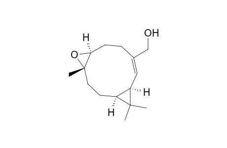5-Oxatricyclo[9.1.0.0(4,6)]dodec-9-ene-9-methanol,4,12,12-trimethyl-, [1S-(1R*,4R*,6R*,9E,11S*)]-