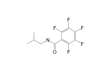 Pentafluorobenzamide, N-2-methylpropyl