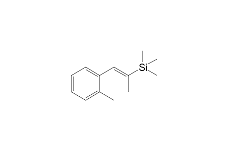 Trimethyl-[(E)-1-(2-methylphenyl)prop-1-en-2-yl]silane