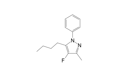 5-Butyl-4-fluoro-3-methyl-1-phenyl-1H-pyrazole