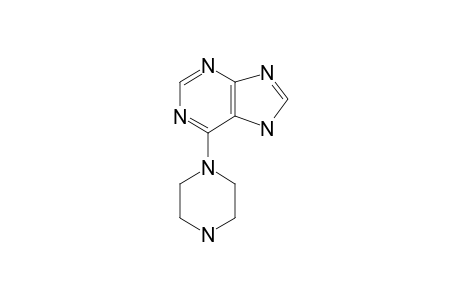 1-(7H-Purin-6-yl)piperazine