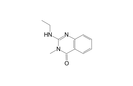 2-(ethylamino)-3-methyl-4-quinazolinone