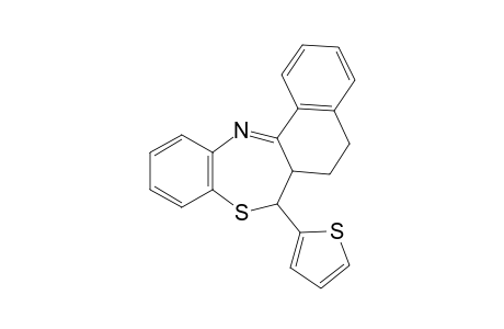 5,6,6a,7-tetrahydro-7-(2-thienyl)benzo[b]naphtho[1,2-e][1,4]thiazepine thiazepine