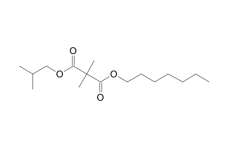 Dimethylmalonic acid, heptyl isobutyl ester