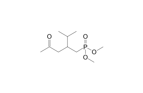 Dimethyl [2-isopropyl-4-oxopentyl]phosphonate