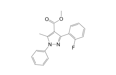Methyl 3-(2-fluorophenyl)-5-methyl-1-phenyl-1H-pyrazole-4-carboxylate