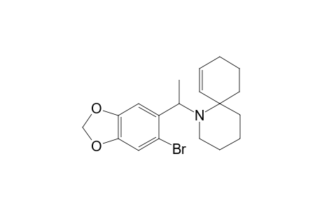 1-[2'-(6"-Bromobenzo[1,3]dioxol-5'-yl)ethyl]-1-azaspiro[4.5]undec-7-ene