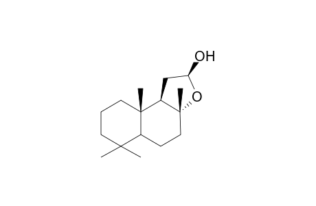 (12S)-13,14,15,16-Tetranor-8.alpha.,12-epoxy-12-labdanol