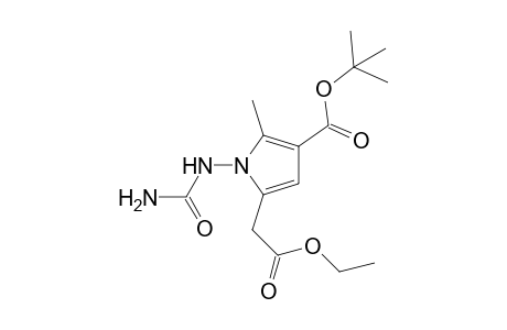 5-Ethoxycarbonylmethyl-2-methyl-1-ureido-1H-pyrrole-3-carboxylic acid tert-butyl ester
