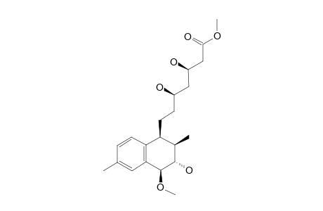 AROMONACOLIN-A;(SYN)-11,13-DIHYDROXY-9-[(5S,6S,7R,8S)-5-METHOXY-6-HYDROXY-3,7-DIMETHYL-5,6,7,8-TETRAHYDRONAPHTHALEN-8-YL]-HEPTANOATE
