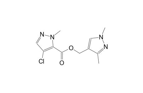 (1,3-dimethyl-1H-pyrazol-4-yl)methyl 4-chloro-1-methyl-1H-pyrazole-5-carboxylate