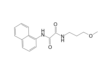 Oxamide, N-(3-methoxypropyl)-N'-(1-naphthyl)-