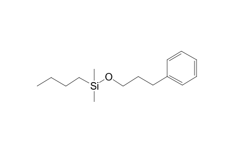 Butyl(dimethyl)(3-phenylpropoxy)silane