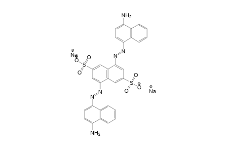 2,6-Naphthalenedisulfonic acid, 4,8-bis[(4-amino-1-naphthalenyl)azo]-, disodium salt