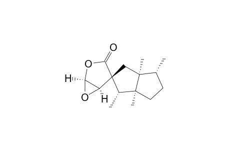 Spiro[2,6-dioxabicyclo[3.1.0]hexane-4,2'(1'H)-pentalen]-3-one, hexahydro-1',3'a,4',6'a-tetramethyl-, [1'S-[1'.alpha.,2'.beta.(1R*,5S*),3'a.alpha.,4'.alpha.,6'a.alpha.]]-