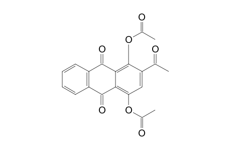 (3-acetyl-4-acetyloxy-9,10-dioxoanthracen-1-yl) acetate