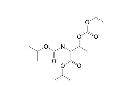 L-Threonine, N,o-bis(isopropyloxycarbonyl)-, isopropyl ester