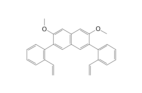 2,7-Dimethoxy-3,6-bis(2-vinylphenyl)naphthalene