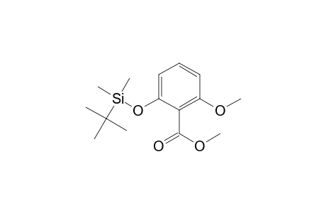 Benzoic acid, 2-[[(1,1-dimethylethyl)dimethylsilyl]oxy]-6-methoxy-, methyl ester