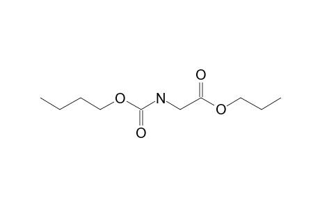 Glycine, N-butoxycarbonyl-, propyl ester