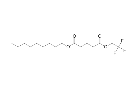 Glutaric acid, 1,1,1-trifluoroprop-2-yl 2-decyl ester