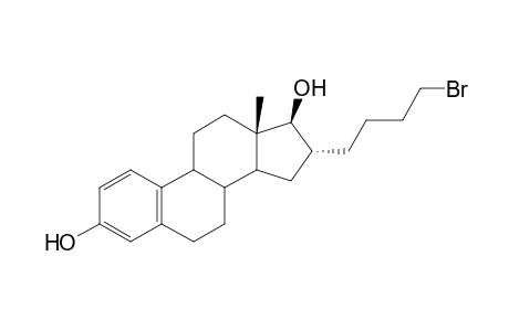(13S,16R,17S)-16-(4-bromobutyl)-13-methyl-7,8,9,11,12,13,14,15,16,17-decahydro-6H-cyclopenta[a]phenanthrene-3,17-diol