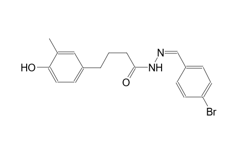 benzenebutanoic acid, 4-hydroxy-3-methyl-, 2-[(Z)-(4-bromophenyl)methylidene]hydrazide