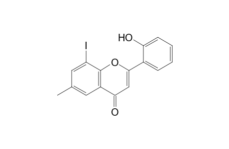 8-Iodo-6-methyl-2-(2-hydroxyphenyl)chromone