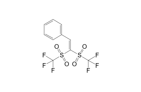 2,2-Bis(trifluoromethylsulfonyl)ethenylbenzene