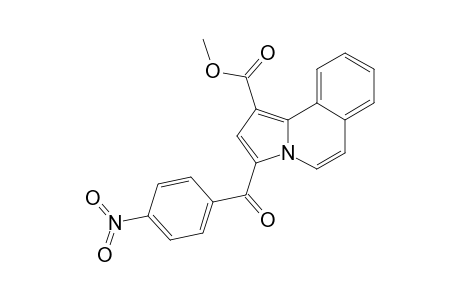 METHYL-3-(4-NITROBENZOYL)-PYRROLO-[2,1-A]-ISOQUINOLINE-1-CARBOXYLATE