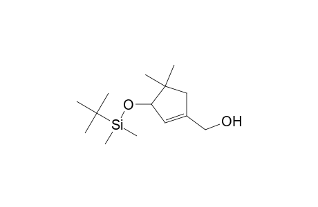 1-Hydroxymethyl-3-[(tert-butyldimethylsilyl)oxy]-4,4-dimethylcyclopentene