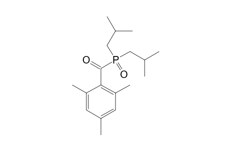 BIS-(2-METHYLPROPYL)-2,4,6-TRIMETHYLBENZOYLPHOSPHINE-OXIDE