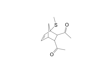 1-Methylthio-2,3-(bis-endo-diacetyl)bicyclo[2.2.1]hept-5-ene